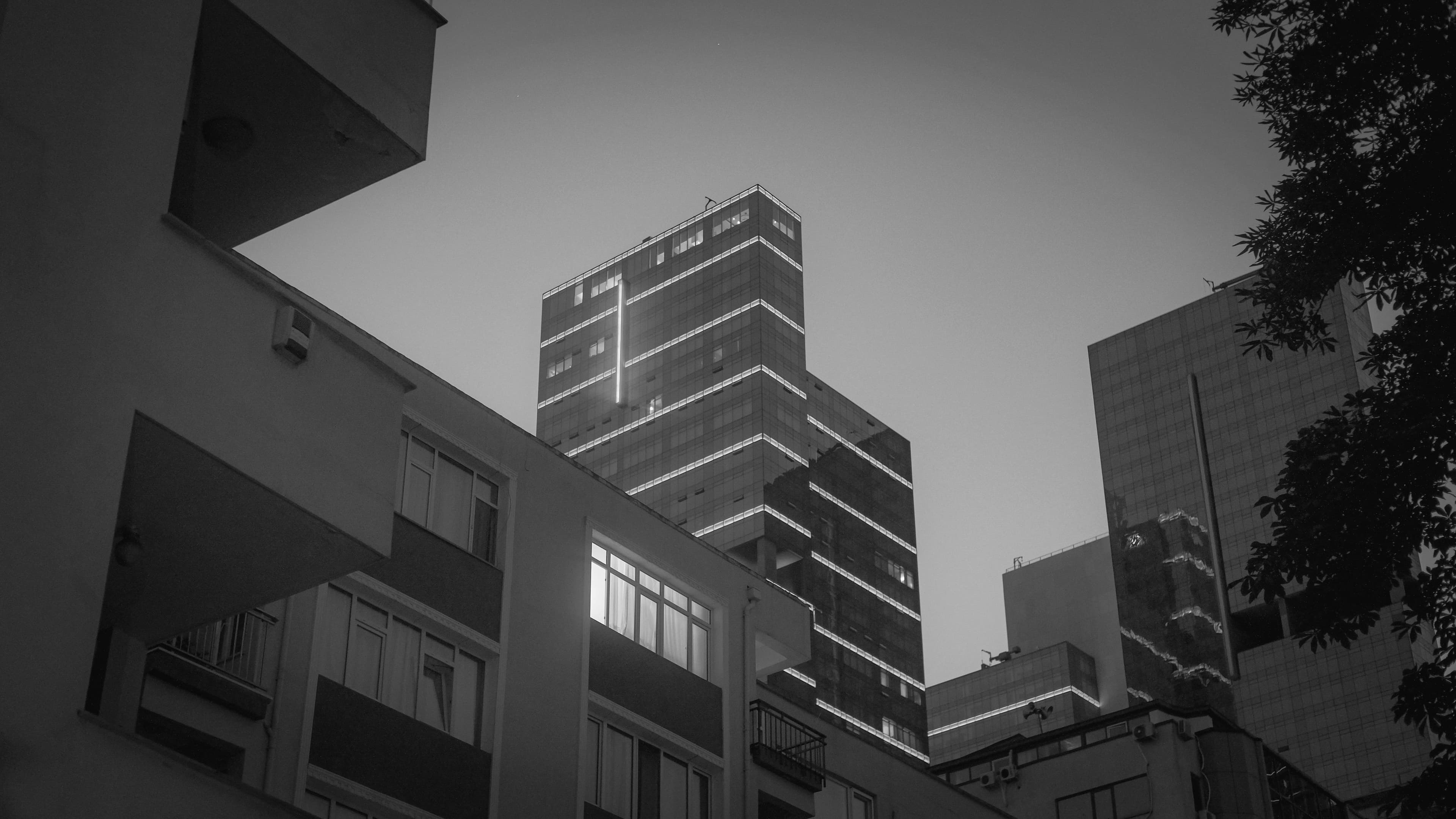Urban Architecture at Dusk
