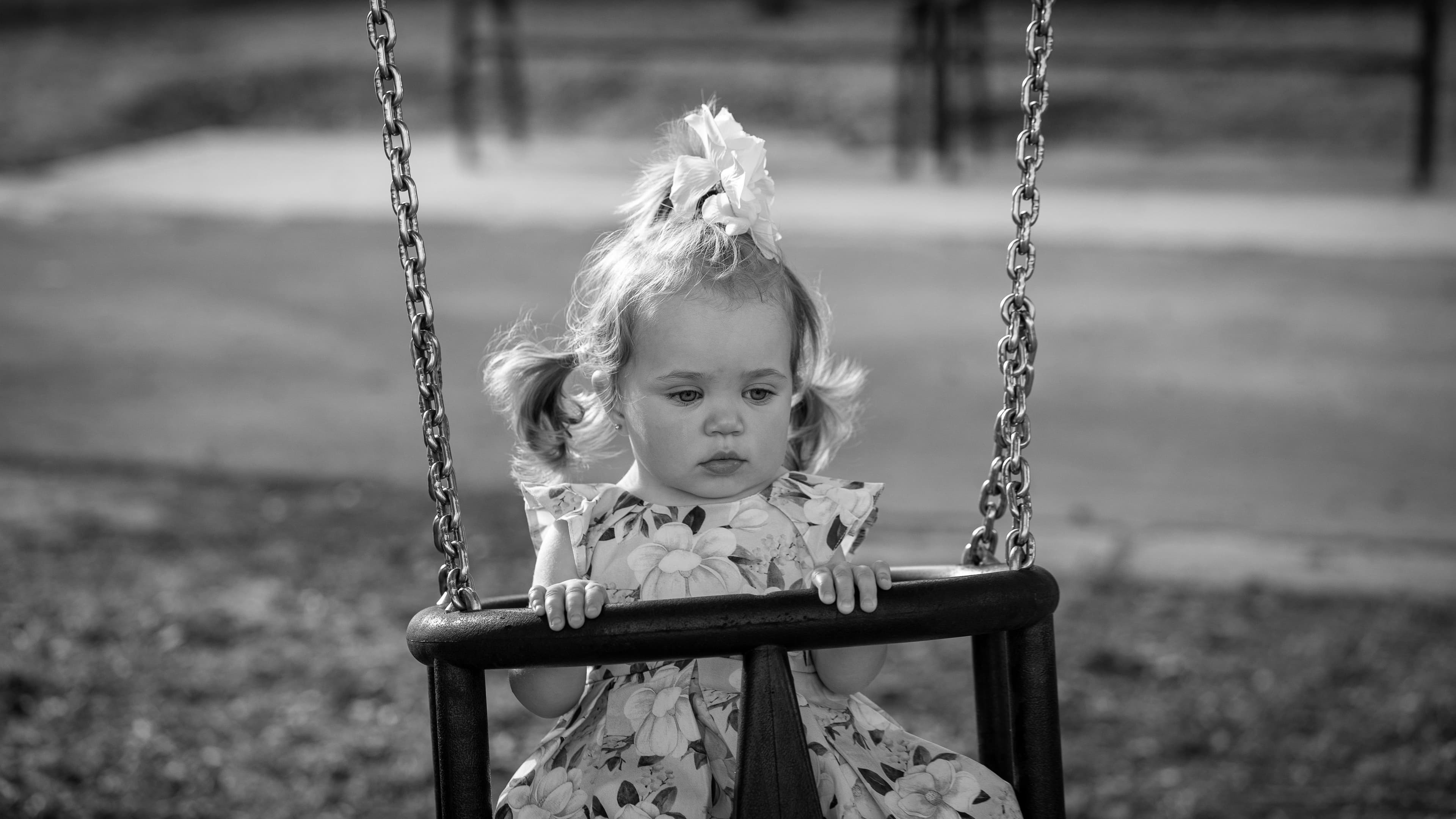 Child on Swing